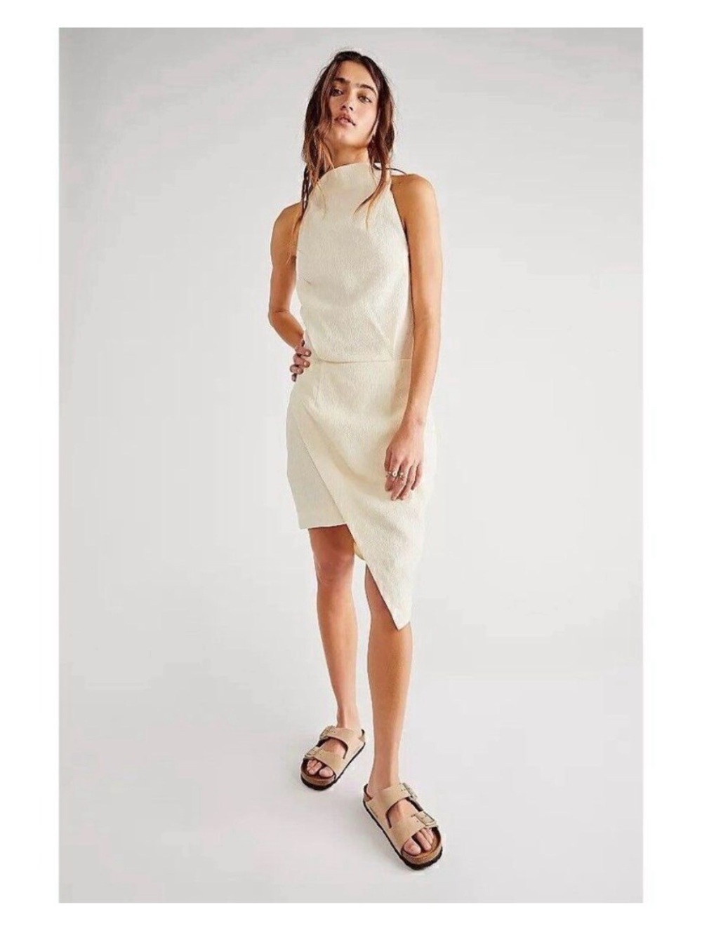 Elliatt Keilana Halter Ivory Dress